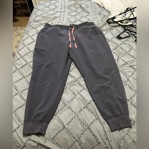 Figs grey joggers